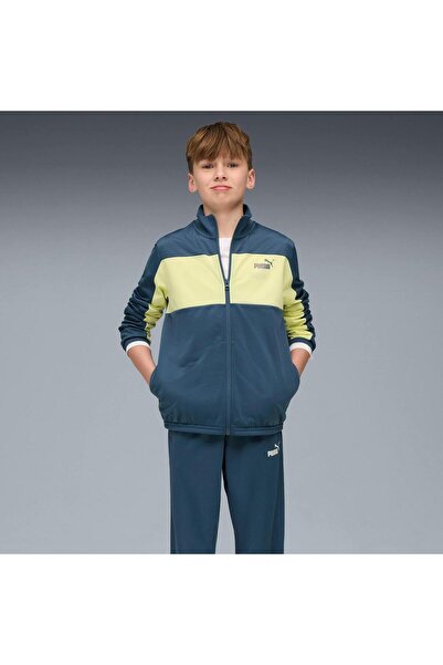 Puma Trening Poly Colorblock Suit B Indigo închis, Albastru, Copii