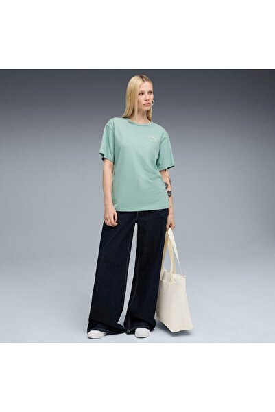 Puma Dámské tričko Class Relaxed Tee, modré, světle šedé