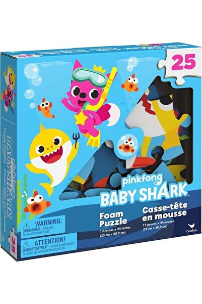 Cardinal Games Pinkfong Baby Shark 25Piece Foam Puzzle