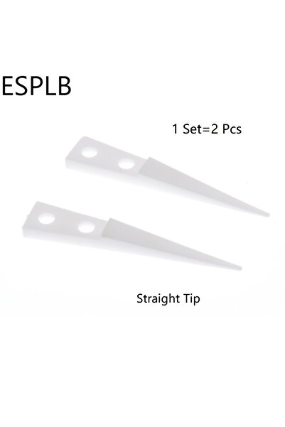 choice2 1 Set Straight Tip ESPLB Anti-Static Ceramic Tweezers Stainless Steel Industrial Ceramic Tweezers In