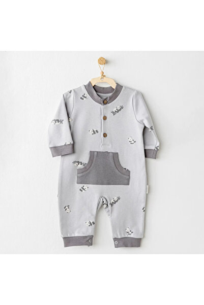 Budi Keep Smiling Jumpsuit Gray