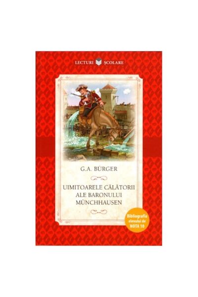 Litera Τα εκπληκτικά ταξίδια του βαρόνου Μουνχάουζεν, G.A. Burger