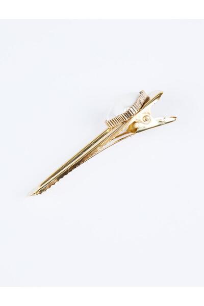 Jimmy Key Gold Color Detailed Wire Buckle