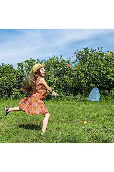 erorex Telescopic Butterfly Nets Extendable Fishing Net Insect Net Butterflies Village Habitat Kids