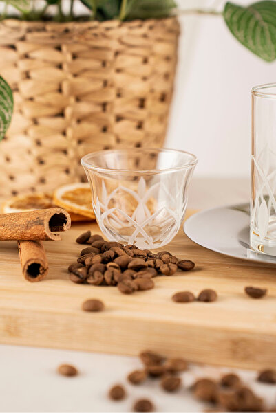 crystalhome 18 Piece Tea and Coffee Set