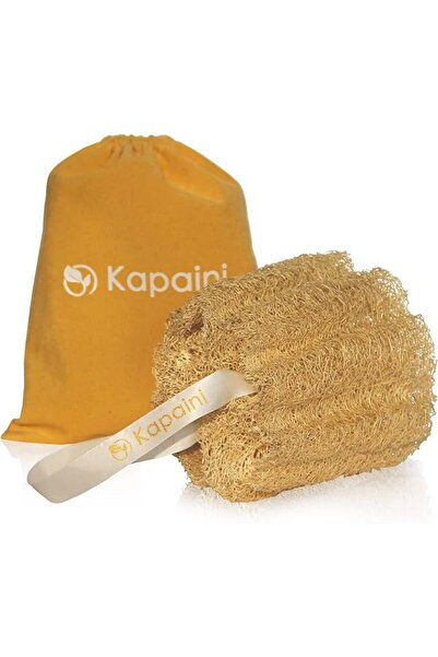 Egyptian burete de baie cu lufă, bej, 13 x 13 x 10 cm