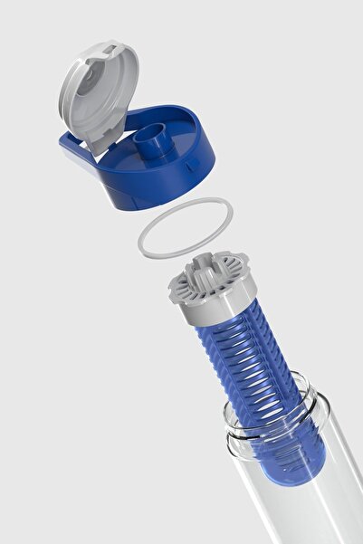 Renga Juno 630 ml Tritan Detox Flask 911046 Blue-Grey