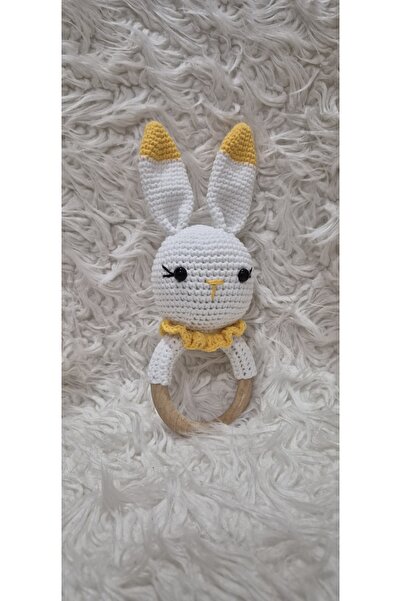 El Emeği Sevinli sarı çıngıraklı tavsan oyun arkadaşı