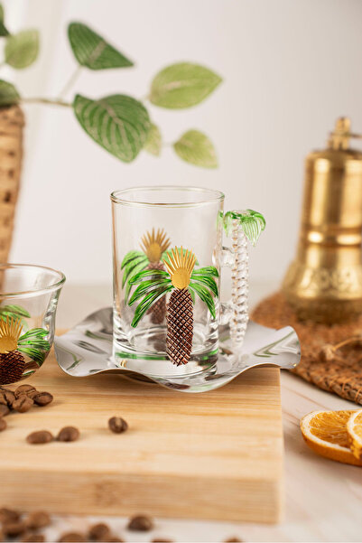 crystalhome 18 PARÇA ÇAY VE KAHVE SETİ