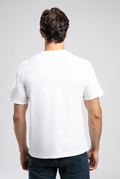 Lee Cooper Hevass Men's O Neck T-Shirt White