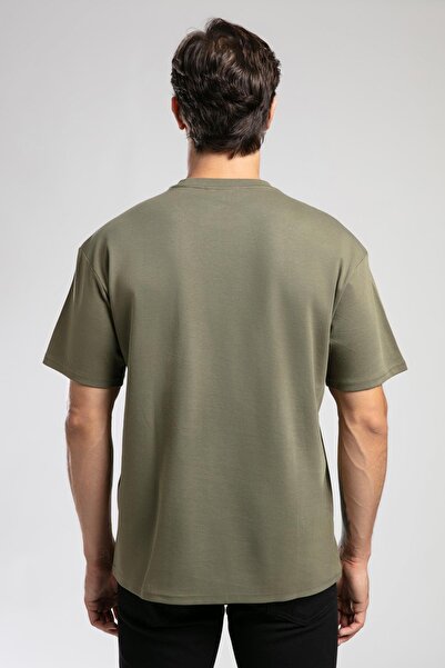 Lee Cooper Meriso Men's O-Neck T-Shirt Green