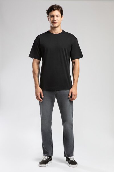 Lee Cooper Meriso Men's O Neck T-Shirt Black