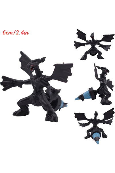 Choice5 Zekrom Pokemon Figure Toys Mega Charizard X Y Lugia Dialga Palkia Zekrom PVC Figurine Aggron Treecko