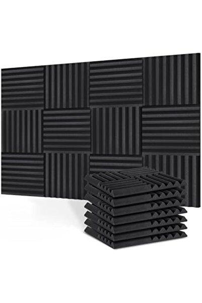 Echonik 12 Packs Acoustic Panels - High Density Acoustic Foam - Self Adhesive Acoustic Panel - Sound