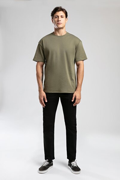 Lee Cooper Meriso Men's O-Neck T-Shirt Green