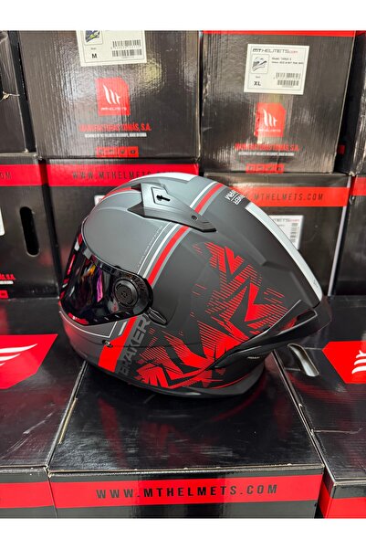 MT Helmets Braker Sv charm b5 (şeffaf vizörlü biçimde) gönderilecektir