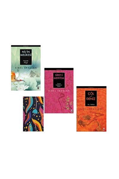 Timaş Yayınları Nilin Melikesi- Siret i Meryem - Çöl Deniz Hz. Hatice- (Not Defteri Hediye)