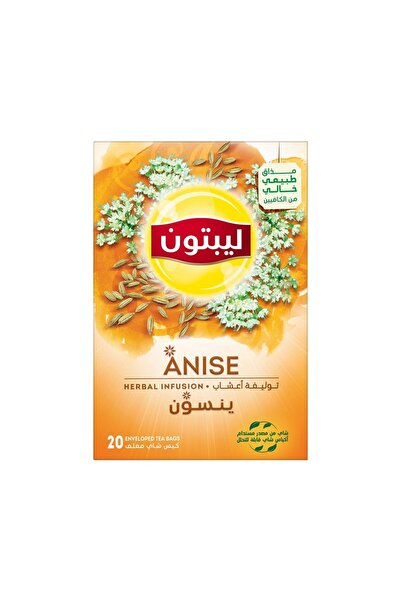 Lipton Anise Herbal Infusion Tea 20 Teabags Naturally Caffeine Free Soothing Licorice Like Flavor