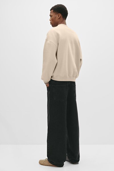 Pull & Bear Basic bol kesim sweatshirt