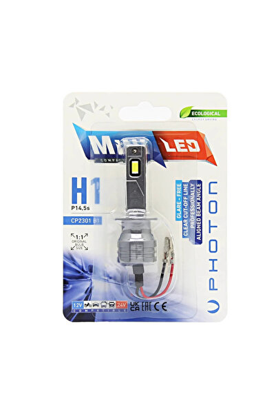 Photon Mini H1 18000 Lumens Compact Led Orjinal Tip Kolay Montaj A+++ 1 ADET