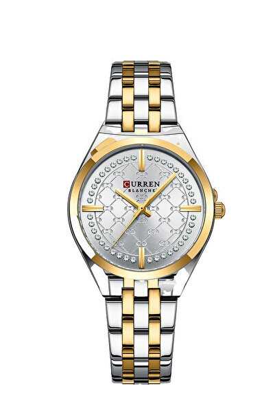 Curren 9096 Women's Wristwatch with Steel Band