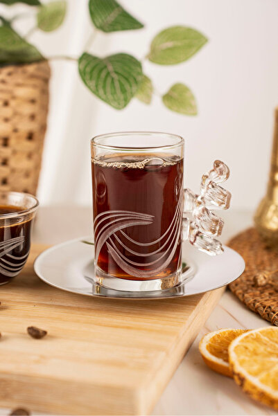 crystalhome 18 Piece Tea and Coffee Set