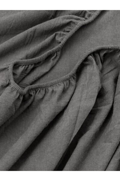 HZR 100% Cotton Combed Elastic Bed Sheet Double King Size 200X200