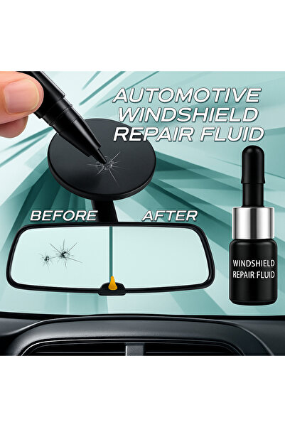 TSUMAB Automotive Windshield Repair Fluid Kit – Crack & Chip Fix