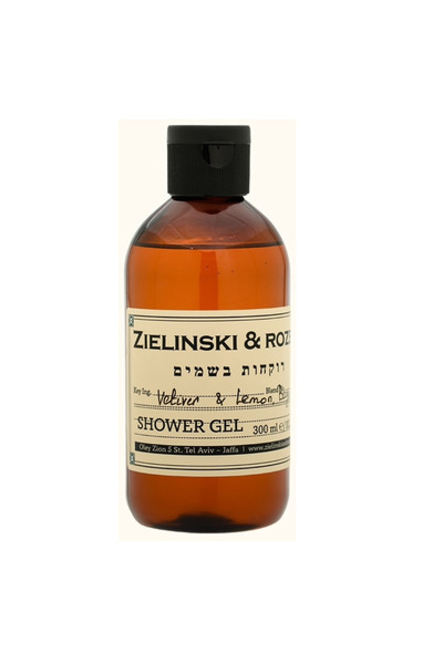 Zielinski & Rozen Vetiver, Lemon, Bergamot Shower Gel 300 ml
