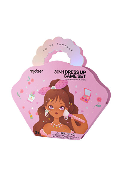 Mideer مجموعة ملابس 3 في 1 - عرض أزياء الأميرات