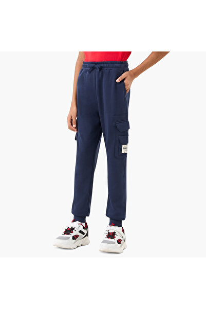 Juniors Solid Joggers with Elasticated Waistband and Pockets