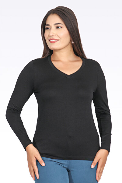 TOLGA SARAÇOĞLU 11105 ΜΑΥΡΟ ΜΑΚΡΥΜΑΝΙΚΟ ΜΠΛΟΥΖΑ ΜΕ ΛΟΥΡΑΚΙΑ ΣΕ ΣΧΗΜΑ Β