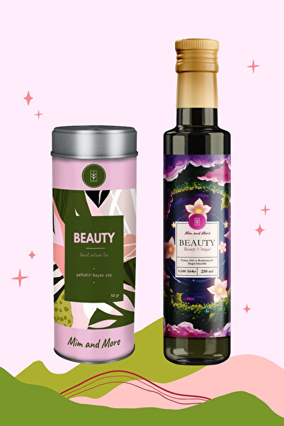 Mim and More Beauty Set – Beauty Tea, Beauty Sirke (Doğal & Katkısız)