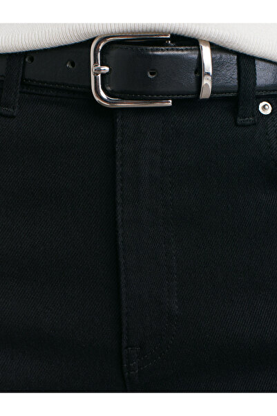 Dilvin 72042 Likralı Darpaça Denim Pantolon-Siyah