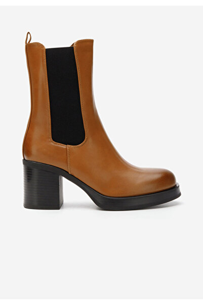 B T Shoes Camelové kotníková obuv Catrina