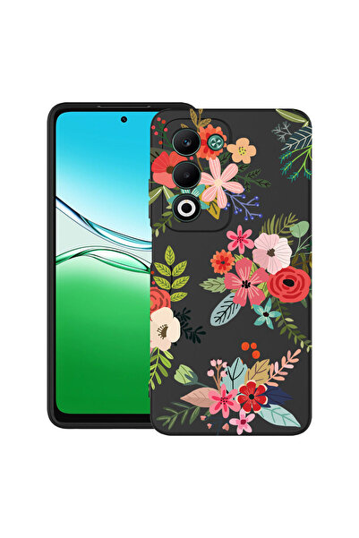 bestcase Carcasă ultra subțire TPU pentru Xiaomi Redmi 15 4G (171 mm), flori,...