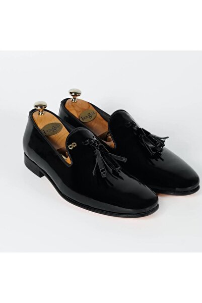 twingold Patent Leather Men's Leather Tassel Shoes - Twg009