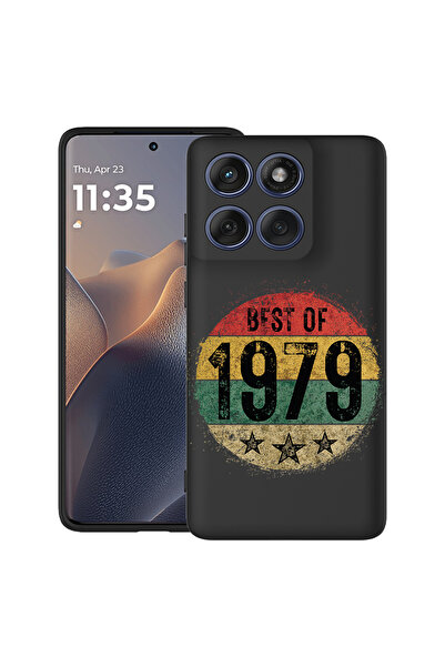 bestcase Carcasă antișoc pentru Motorola Edge 60 Pro cu design Best Of 1979, ...