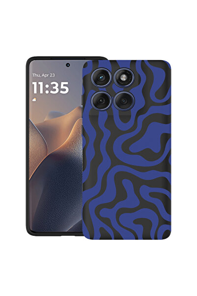 bestcase Carcasă antișoc pentru Motorola Edge 60 Pro cu design linie abstract...
