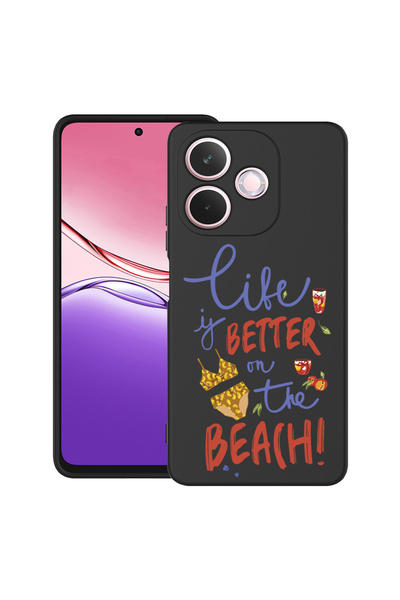 bestcase Carcasă antișoc pentru OPPO A5 Pro 5G cu design Beach, 2043676 B 1874