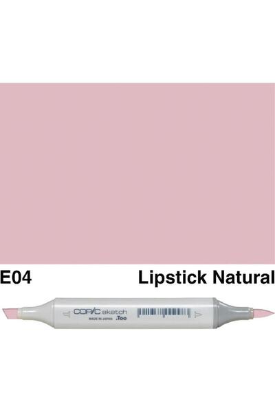 Copic Sketch E-04 Graphic Art Marker Lipstick Natural