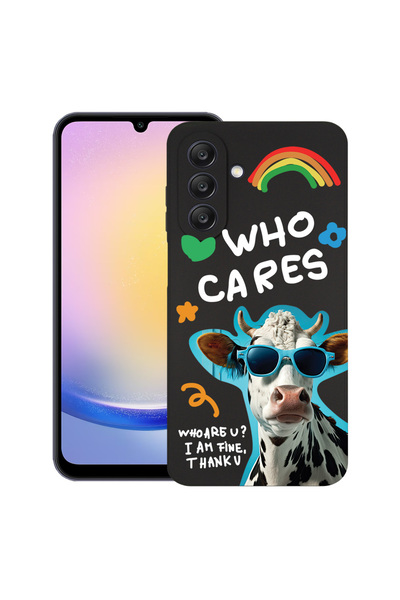 bestcase Carcasă ultra subțire din TPU pentru Samsung Galaxy M56, Cool Cow - ...