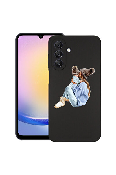 bestcase Θήκη TPU εξαιρετικά λεπτή για Samsung Galaxy M56, Κορίτσι μαμά με αγ...