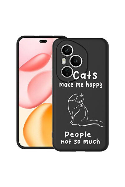bestcase Carcasă antișoc pentru Honor 400 Pro cu design pisici și oameni, 204...