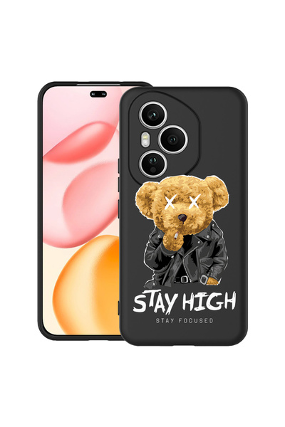 bestcase Carcasă antișoc pentru OPPO Reno13 5G cu design Stay High Teddy Bear...