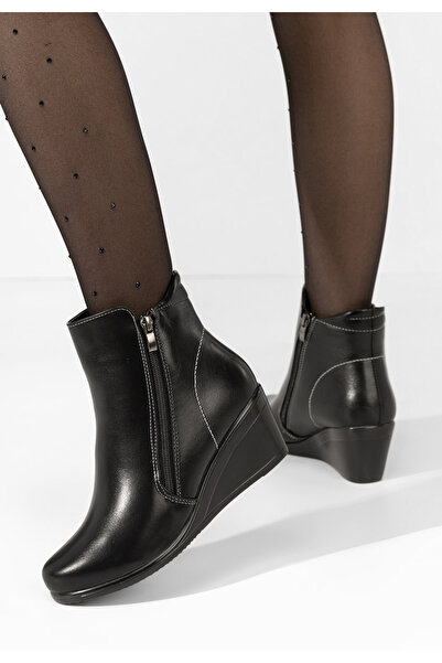 B T Shoes μποτακια πλατφορμεσ Armandina Μαύρα