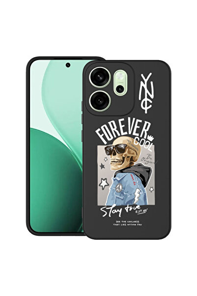 bestcase Carcasă antișoc pentru OPPO Reno14 F 5G cu design Forever Cool Skele...