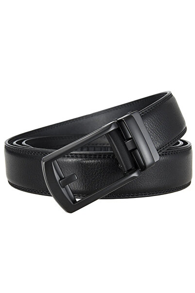 Kemer Dünyası Kemer Dünyası Otomatik Tokalı Deliksiz Deri Akıllı Erkek Kemer ...
