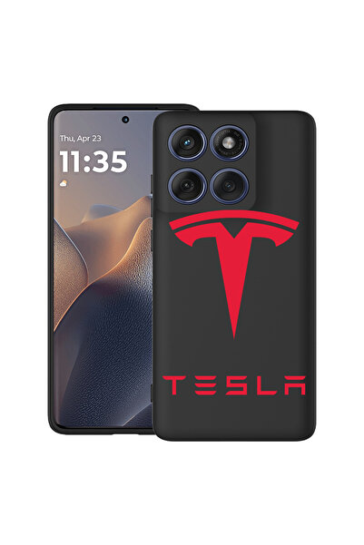 bestcase Carcasă antișoc pentru Motorola Edge 60 Fusion / Edge 60 cu design Tesla Roșu, 2026265 B 1711