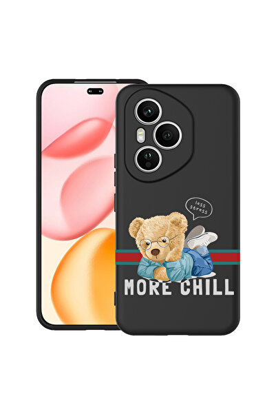 bestcase Carcasă antișoc pentru Honor 400 Pro cu design More Chill Teddy Bear...